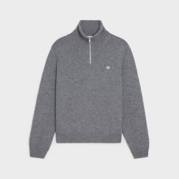 셀린느 남성 집업 니트 - Celine Mens Zip-up Knits - cec1533x - 1