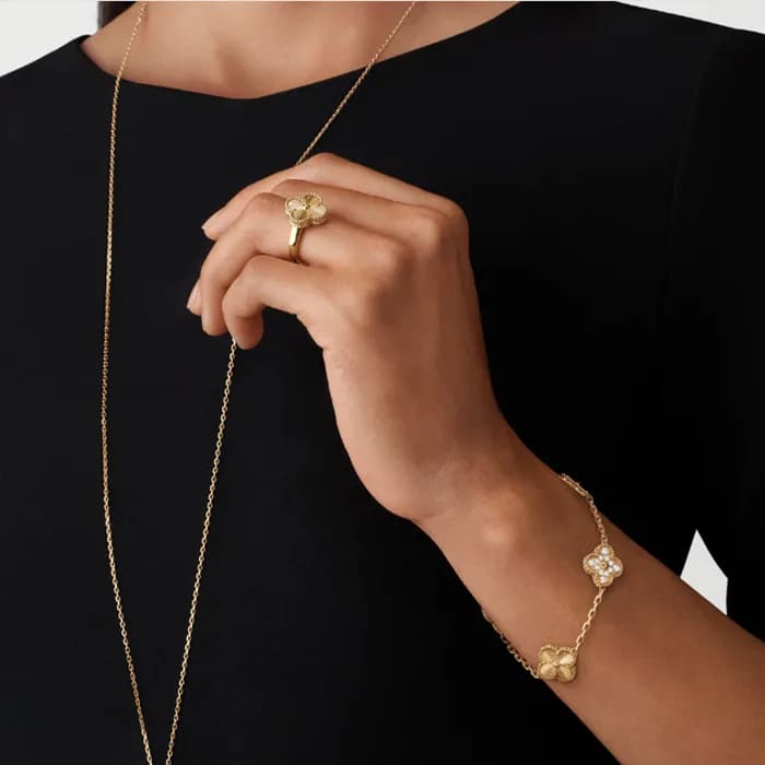 반클리프 아펠 여성 빈티지 알함브라 팔찌 - Van Cleef & Arpels Womens… - 1