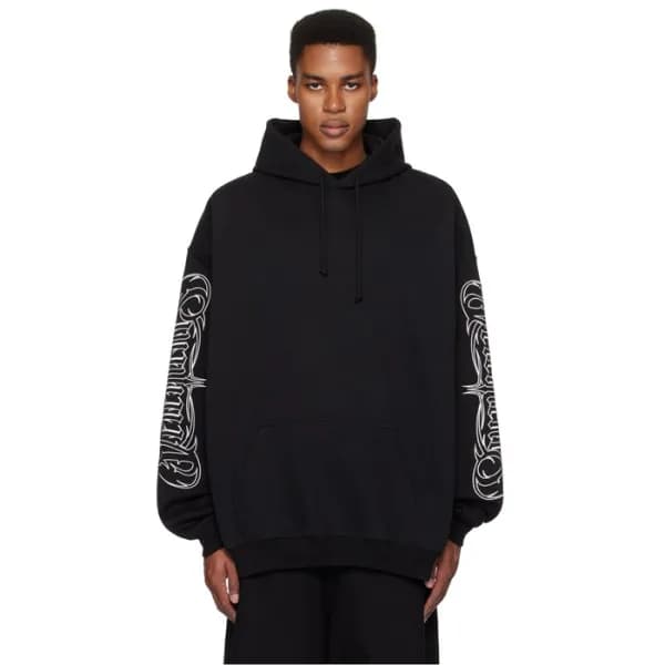 베트멍 남/녀 베이직 후드티 - Vetements Unisex Basic Hoodie - … - 1