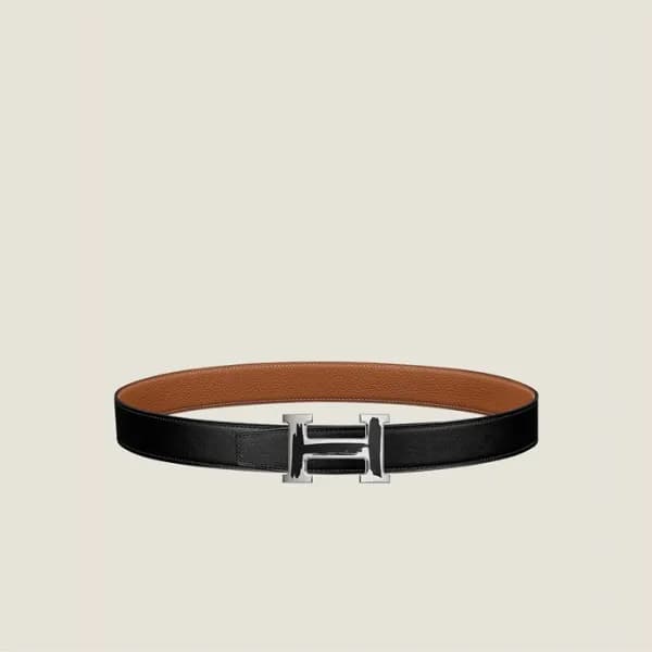 에르메스 남성 브러쉬 버클 리버서블 벨트 - Hermes Mens Brush Buckle … - 1