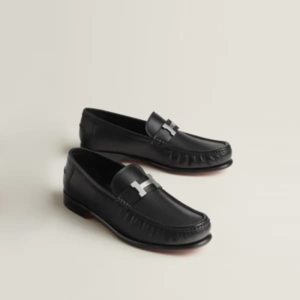 에르메스 남성 카를로 로퍼 - Hermes Mens Karlo Loafer - hes630… - 1
