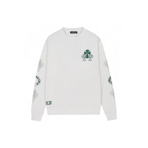 크롬하츠 남성 라운드 맨투맨 - Chrome Hearts Mens Round Tshirt … - 1
