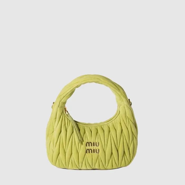 미우미우 여성 완더 마테라쎄 호보 백 - Miumiu Womens Wander Matela… - 1