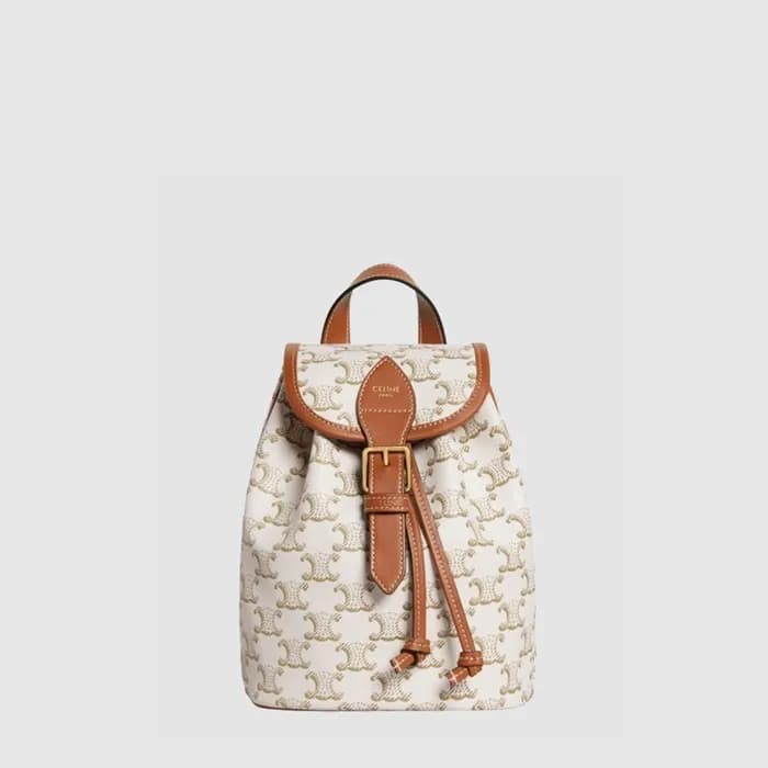 셀린느 여성 폴코 미니 트리오페 백팩 - Celine Womens Polko Mini Tr… - 1