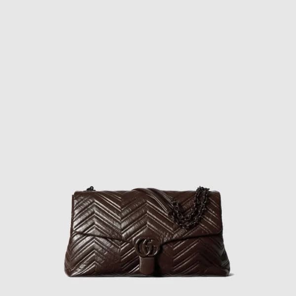 구찌 여성 GG 마몽 미디엄 숄더백 - Gucci Womens GG Marmont Medi… - 1