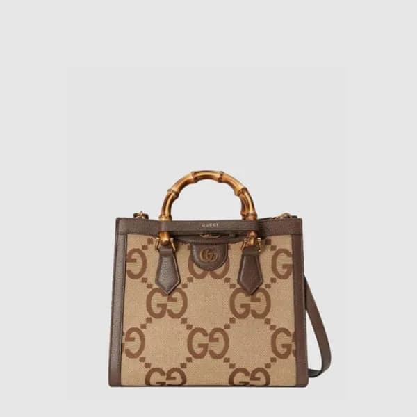 구찌 여성 다이애나 점보 GG 스몰 토트백 - Gucci Womens Diana Jumbo… - 1