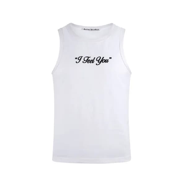 아크네 스튜디오 남성 라운드 나시 - Acne Studios Mens Sleeveless … - 1
