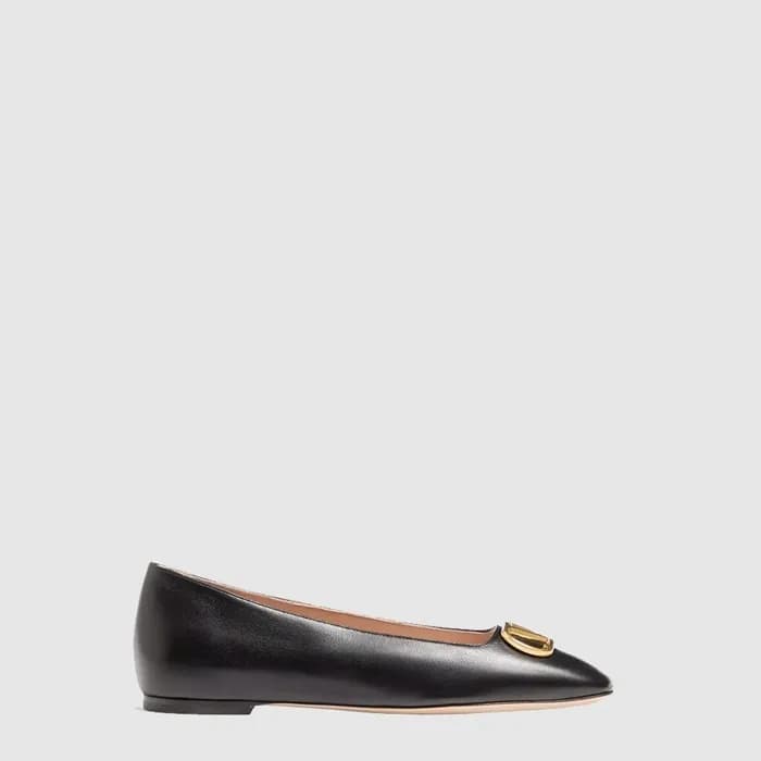 발렌티노 여성 나파 발레리나 - Valentino Womens Nappa Ballerina… - 1