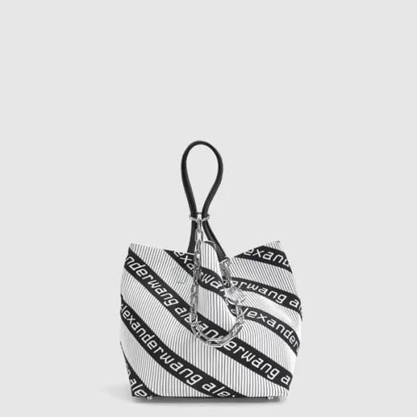 알렉산더 왕 여성 록시 니트 자카드 토트 백 - Alexander Wang Womens R… - 1