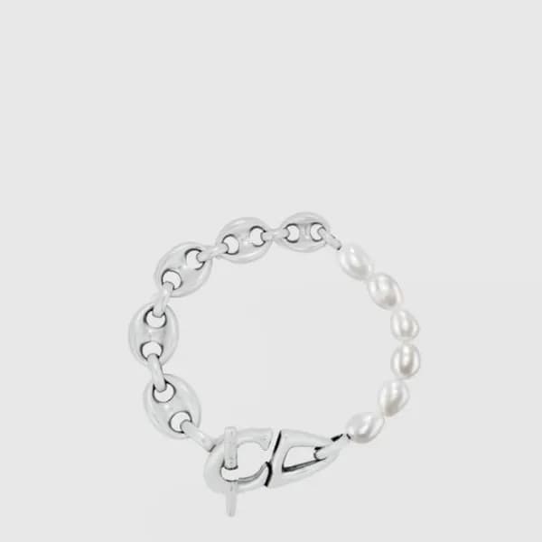디올 남성 CD30 체인 링크 팔찌 - Dior Mens CD30 Chain Link Br… - 1