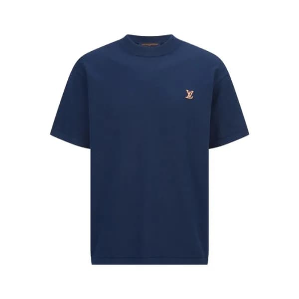 루이비통 남성 라운드 반팔 티셔츠 - Louis vuitton Mens Round Tshi… - 1