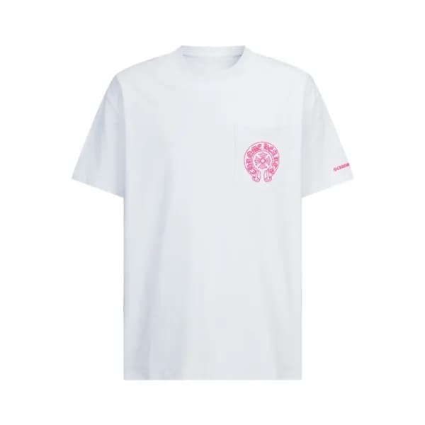 크롬하츠 남성 라운드 반팔티 - Chrom Hearts Mens Round Tshirt -… - 1