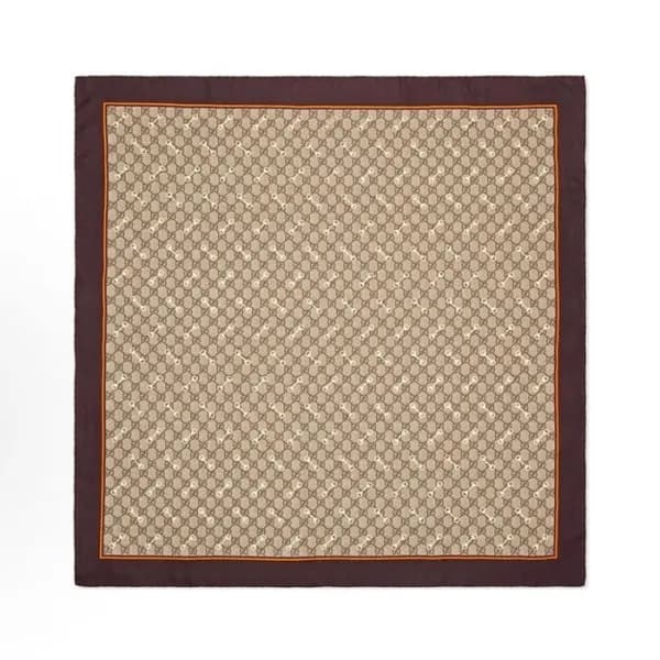 구찌 여성 스퀘어 스카프 - Gucci Womens Square Scarf - acc771… - 1
