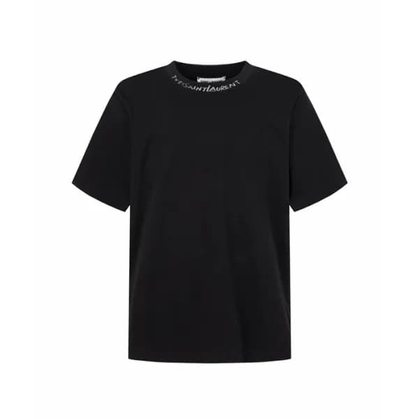 입생로랑 남성 라운드 반팔티 - Saint laurent Mens Round Tshirt … - 1