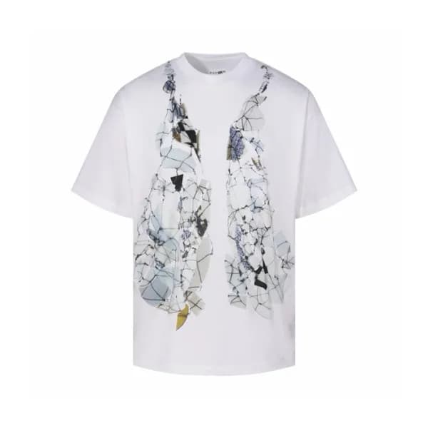 메종 마르지엘라 남성 반팔 티셔츠 - Maison Margiela Mens Round Ts… - 1