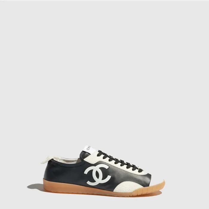 샤넬 여성 레더 스니커즈 - Chanel Womens Leather Sneakers - c… - 1