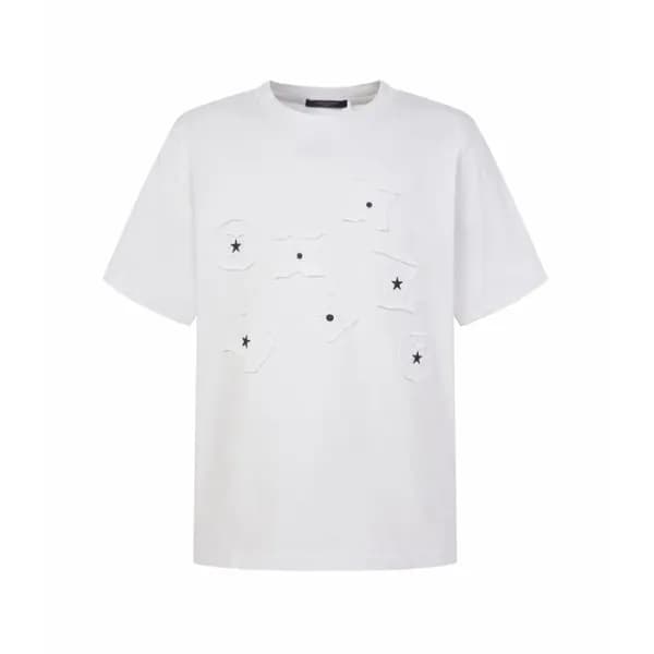 루이비통 남성 라운드 반팔티 - Louis vuitton Mens Round Tshirt … - 1