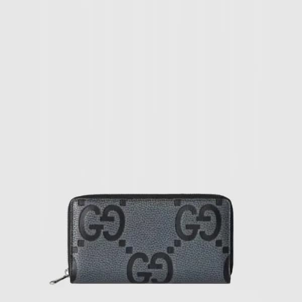 구찌 남성 점보 GG 지퍼 월렛 - Gucci Mens Jumbo GG Zipper Wal… - 1