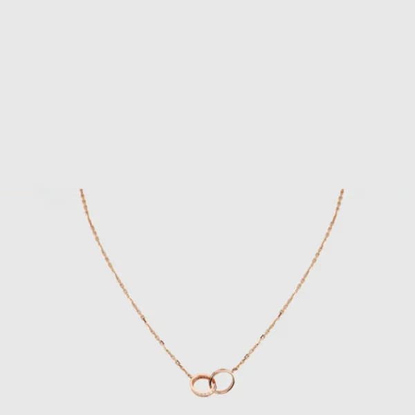 까르띠에 여성 러브 펜던트 네크리스 - Cartier Womens Love Pendant … - 1