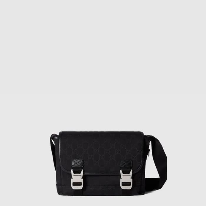 구찌 남성 GG 캔버스 스몰 크로스바디 백 - Gucci Mens GG Canvas Small Crossbody Bag - gub17135x