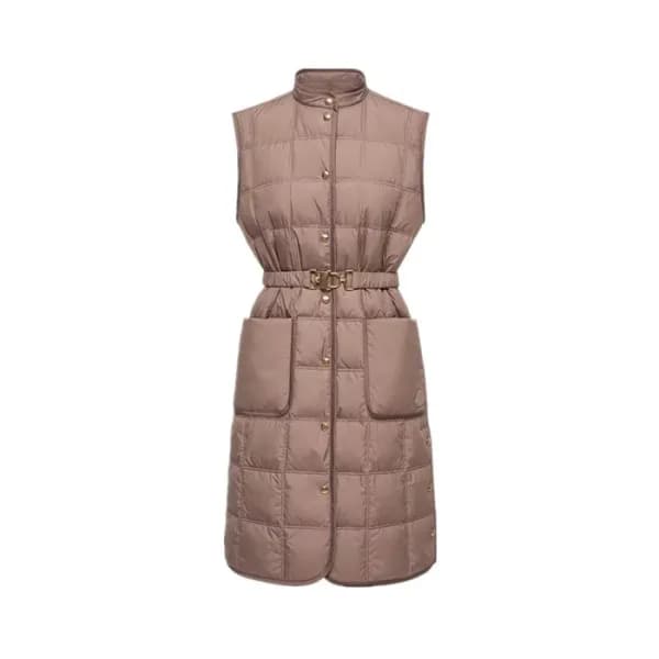 몽클레어 여성 다운 롱 베스트 - Moncler Womens Down Long Vest - moc17620x - 1