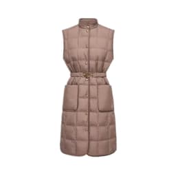 몽클레어 여성 다운 롱 베스트 - Moncler Womens Down Long Vest - moc17620x