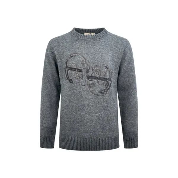 에르메스 남성 라운드 스웨터 - Hermes Mens Round Sweater - hec17706x - 1