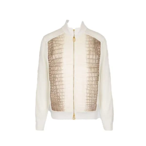 스테파노리치 남성 가죽 자켓 - Stefano Ricci Mens Leather Jacket - stc18001x - 1
