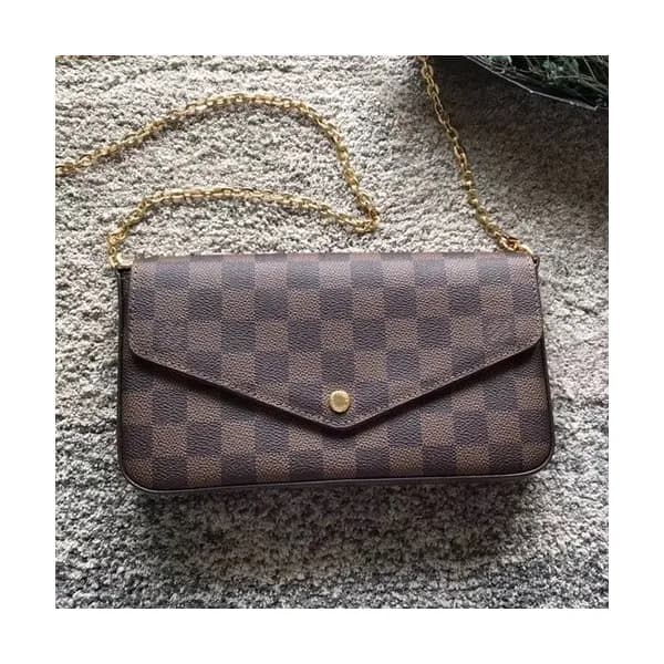 Louis Viutton Pochette Felice Chain Shouder Bag ,2… - 1