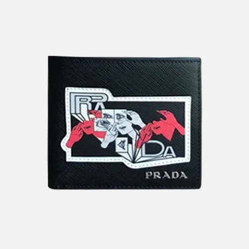 Prada 2018 Mens Saffiano Wallet - 프라다 남성 신상 사피아노 반… - 1