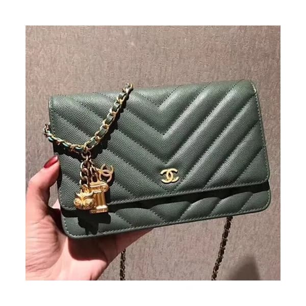 Chanel 2018/2019 WOC Chain Cross Bag,19CM - 샤넬 201… - 1