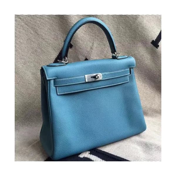 Hermes Kelly Togo Leather Tote Shoulder Bag ,28cm … - 1