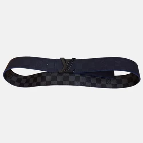 Louis vuitton 2019 Mens Damier Leather Belt M0077 … - 1
