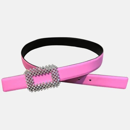 Roger Vivier 2019 Ladies Leather Satin Belt - 로저비비… - 1