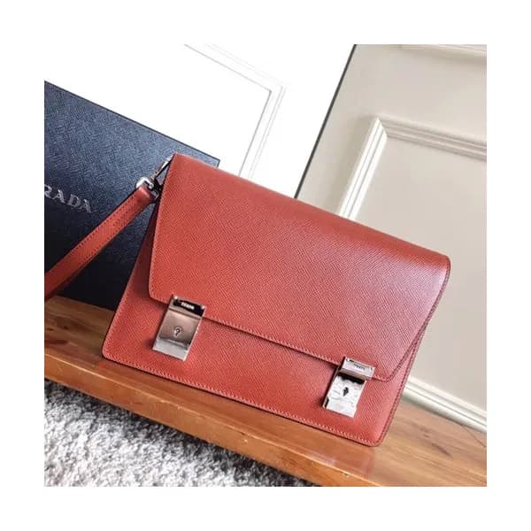 Prada 2018 Saffiano Mens Clutch Bag ,25.5CM - 프라다 … - 1