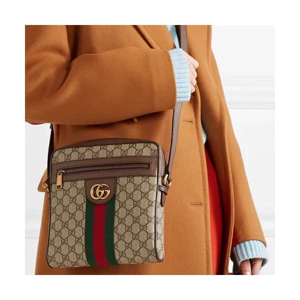 Gucci GG Ophidia Supreme Women Messenger Shoulder … - 1