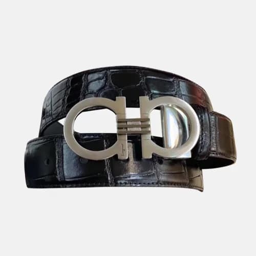 Salvatore Ferragamo 2019 Mens Business Gancini Buc… - 1
