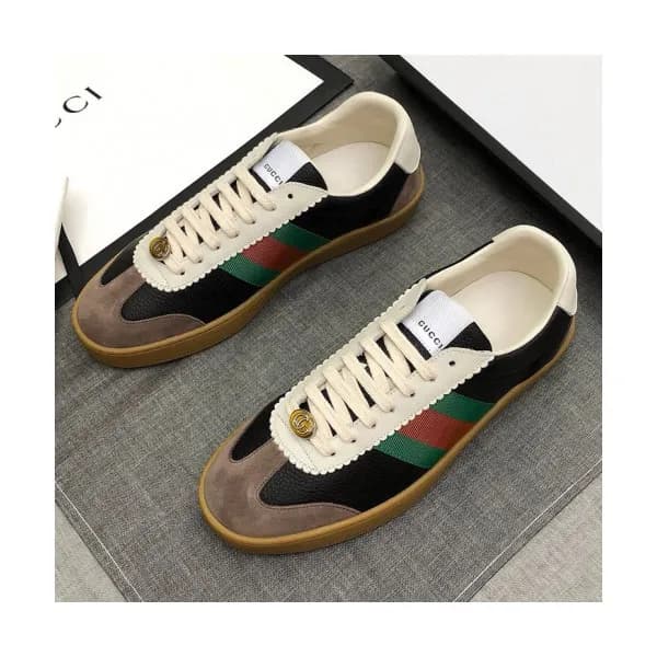[1:1]Gucci 2019 Mens Ace Leather Sneakers - 구찌 남성 … - 1