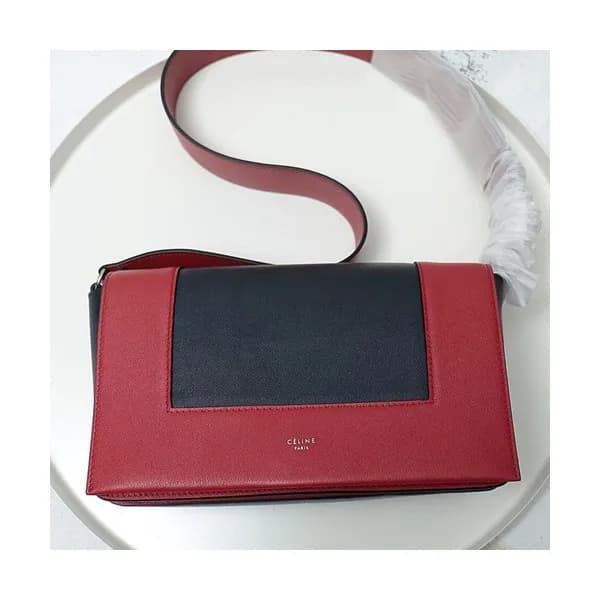Celine Leather Frame Shoulder Bag,25CM - 셀린느 레더 프레… - 1