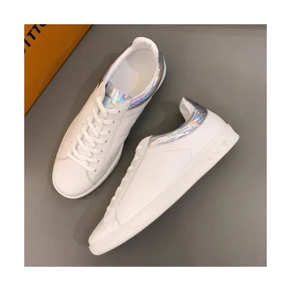 Louis Vuitton 2019 Mens Business Logo Lambskin Sne… - 1