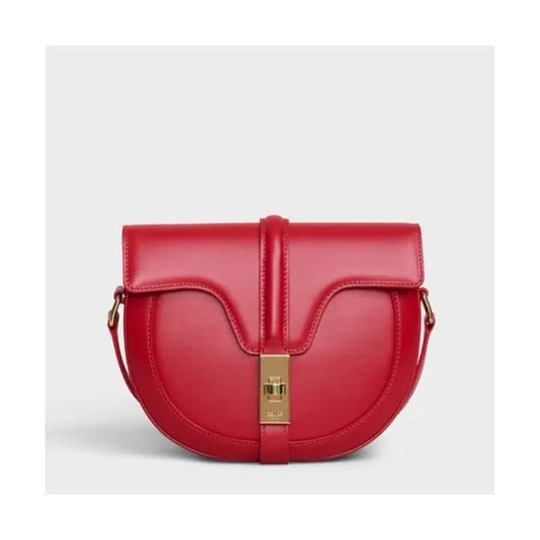 Celine 2019 Besace Leather Shoulder Bag,19CM - 셀린느… - 1