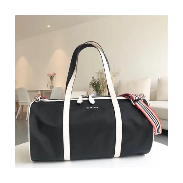 Burberry 2019 Canvas Tote Shoulder Bag, 46cm - 버버리… - 1