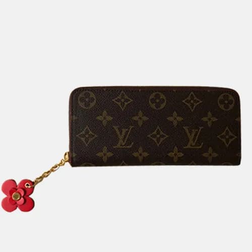 Louis Vuitton 2019 Ladies Clemence Zippy Wallet M6… - 1