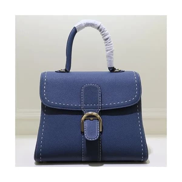 Delvaux 2019 Leather Tote Shoulder Bag,28 CM - 델보 … - 1