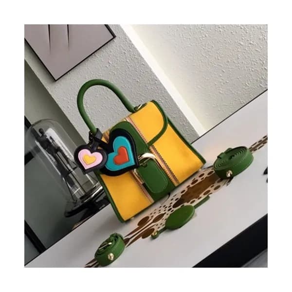 Delvaux 2019 Leather Tote Shoulder Bag,20CM - 델보 2… - 1