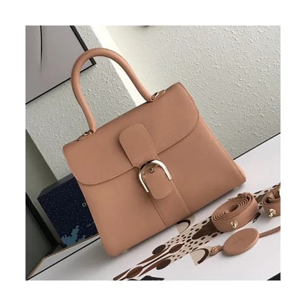 Delvaux 2019 Leather Tote Shoulder Bag,28 CM - 델보 … - 1