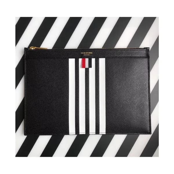 Thom Browne 2019 Leather Clutch Bag ,30/33cm - 톰브라… - 1