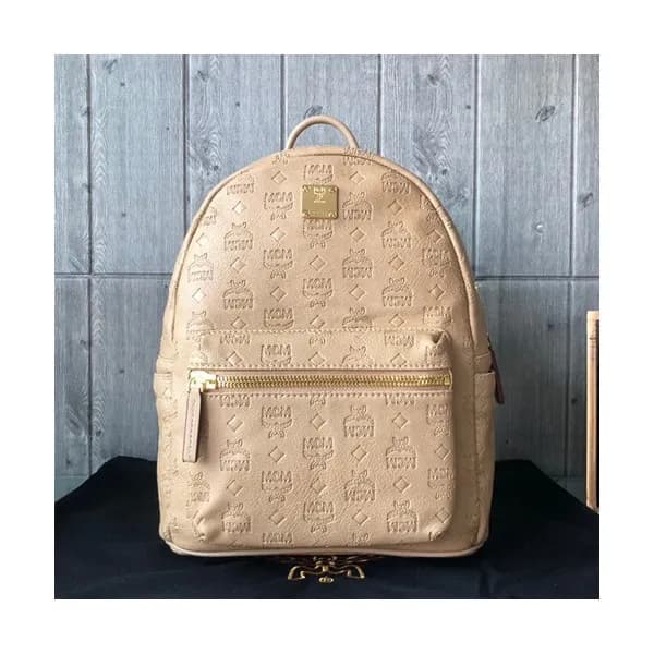 MCM 2019 Leather Back Pack,26cm - 엠씨엠 2019 레더 남여공용… - 1