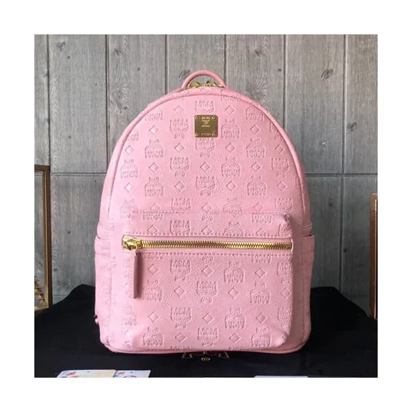 MCM 2019 Leather Back Pack,26cm - 엠씨엠 2019 레더 남여공용… - 1