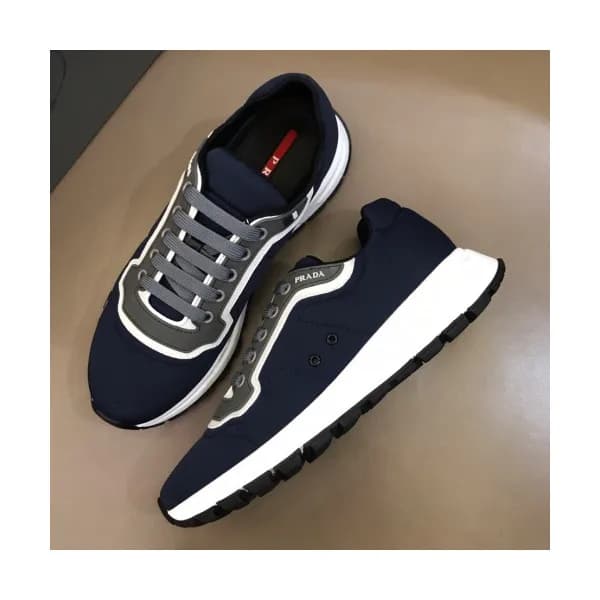 Prada 2019 Mens Casual Logo Leather Runner - 프라다… - 1
